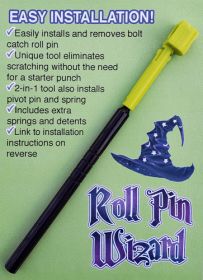 Roll Pin Wizard Bolt Catch