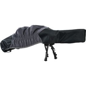 Butler Creek Gun Cover (Option: Rifle w/ Suppressor Black/Grey)