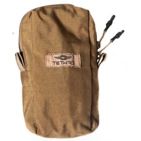 Tethrd Molle Pouch (Option: Medium Coyote)