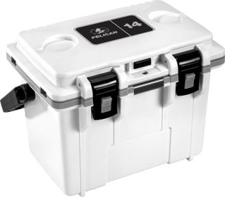 Pelican Coolers Im 14 Quart (Option: White/Gray W/Dry Storage)