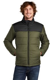 The North Face ® Everyday Insulated Jacket. NF0A529K (Color: Burnt Olive Green, size: L)