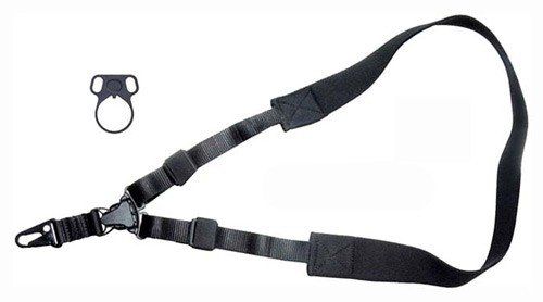 Toc Tactical Sling Single (Option: Point W/Adapter Black)