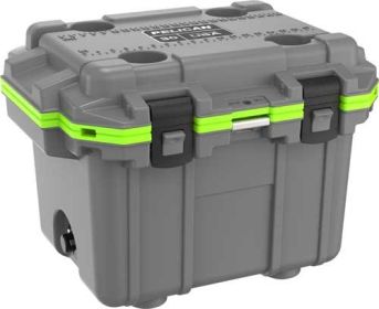 Pelican Coolers Im 30 Quart (Option: Elite Dark Gray/Green)