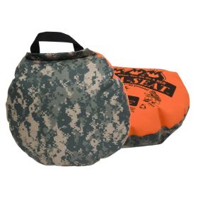 Therm-A-Seat Heat-A-Seat (Option: Camouflage/Blaze Orange 17 in.)