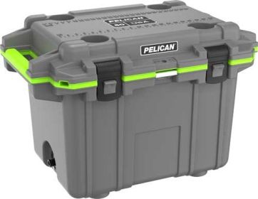 Pelican Coolers Im 50 Quart (Option: Elite Dark Gray/Green)