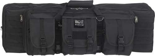 Bulldog 42" Double Tactical Cs (Option: 3 Large Access Pockets Black)