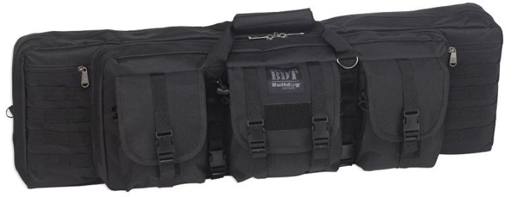 Bulldog 37" Single Tactical Cs (Option: 3 Large Access Pockets Black)