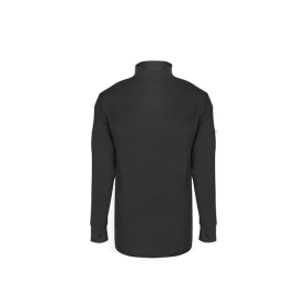 Regulation Base Layer Mock T-Neck (Color: Black, size: 4X-Large)