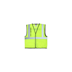 Hi Vis Reflective Lime Safety Vest (size: large)