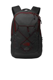 The North Face ® Groundwork Backpack. NF0A3KX6 (Color: TNF Dark Grey Heather/ Cardinal Red, size: OSFA)