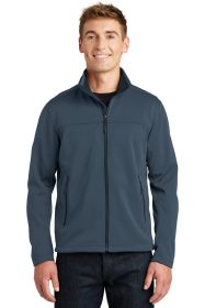 The North Face ® Ridgewall Soft Shell Jacket. NF0A3LGX (Color: Shady Blue, size: S)