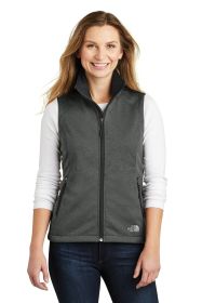 The North Face ® Ladies Ridgewall Soft Shell Vest. NF0A3LH1 (Color: TNF Dark Grey Heather, size: S)