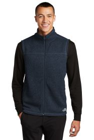 The North Face ® Sweater Fleece Vest NF0A47FA (Color: Urban Navy Heather, size: S)