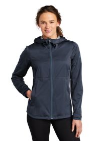 The North Face ® Ladies All-Weather DryVent ™ Stretch Jacket NF0A47FH (Color: Urban Navy, size: S)