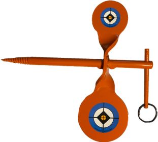 Do-All Steel Target Double (Option: Tree Spinner .22)