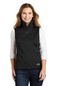 The North Face ® Ladies Ridgewall Soft Shell Vest. NF0A3LH1 (Color: TNF Black, size: 2XL)